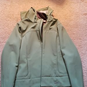 Eddie bauer lined rain coat